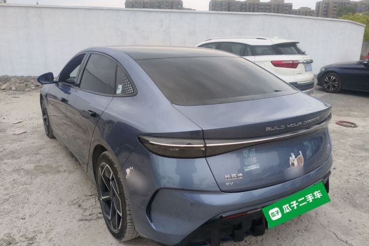 Used BYD Seal 2022 700 km Long-Range Rear-Wheel-Drive Version Rear Left 45 Deg