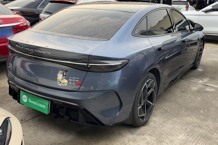 Used BYD Seal 2022 700 km Long-Range Rear-Wheel-Drive Version Rear Right 45 Deg
