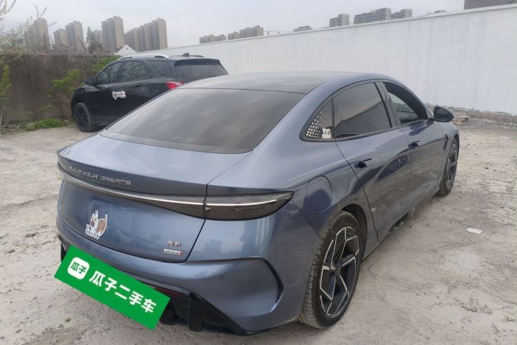 Used BYD Seal 2022 700 km Long-Range Rear-Wheel-Drive Version Rear Right 45 Deg