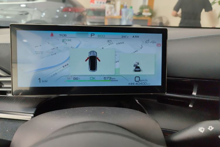 Used BYD Seal 2022 700 km Long-Range Rear-Wheel-Drive Version Instrument Cluster