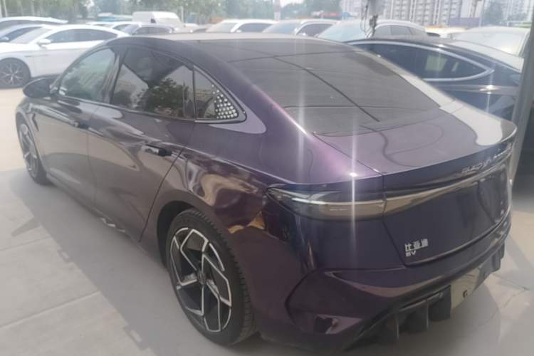 Used BYD Seal 2022 700 km Long-Range Rear-Wheel-Drive Version Rear Left 45 Deg