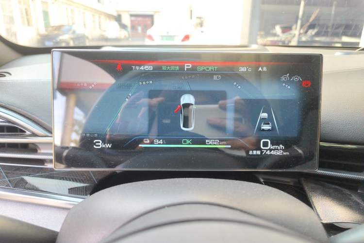 Used BYD Seal 2022 650 km All-Wheel-Drive Performance Version Instrument Cluster