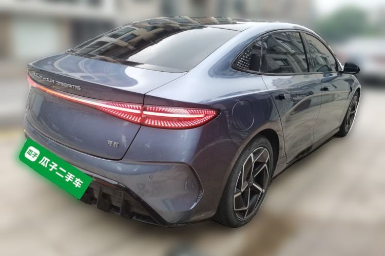 Used BYD Seal 2022 700 km Long-Range Rear-Wheel-Drive Version Rear Right 45 Deg