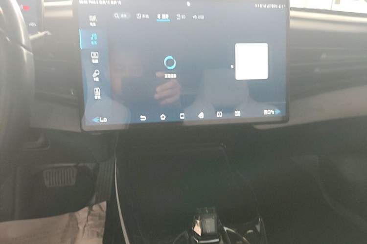 Used BYD Seal 2022 700 km Long-Range Rear-Wheel-Drive Version Audio And AC Panel