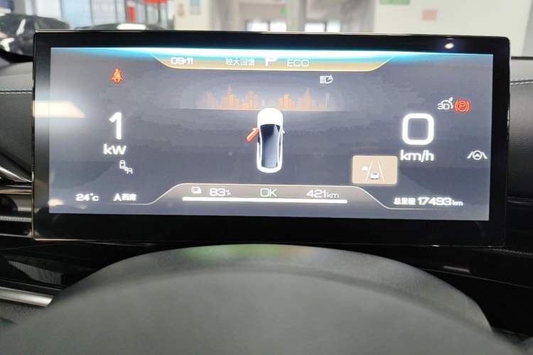 Used BYD Seal 2022 550 km Standard Range Rear-Wheel Drive Prestige Version Instrument Cluster