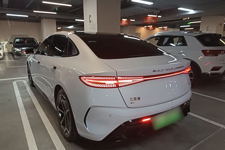 Used BYD Seal 2022 700 km Long-Range Rear-Wheel-Drive Version Rear Left 45 Deg