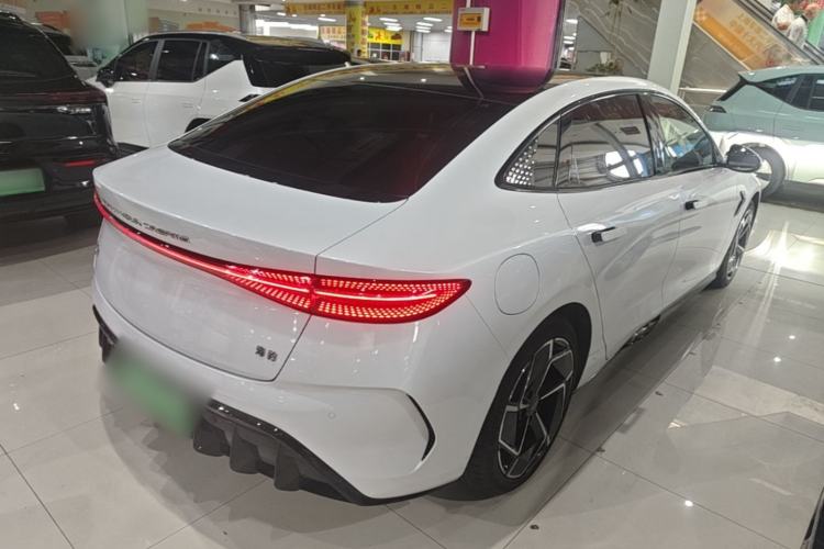 Used BYD Seal 2022 700 km Long-Range Rear-Wheel-Drive Version Rear Right 45 Deg