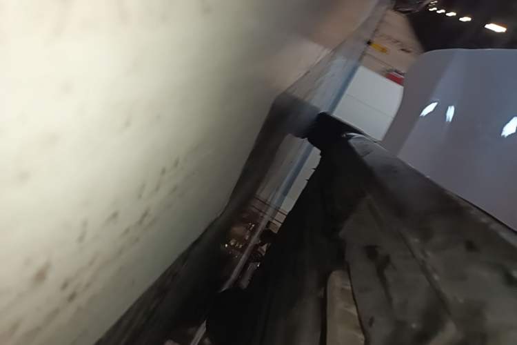 Used BYD Seal 2022 700 km Long-Range Rear-Wheel-Drive Version Right Side Sill