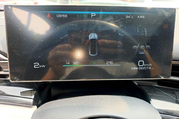 Used BYD Seal 2022 700 km Long-Range Rear-Wheel-Drive Version Instrument Cluster