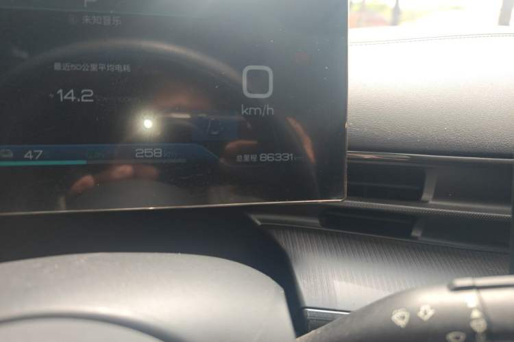 Used BYD Seal 2023 Champion Edition 550km Prestige Model Odometer Close Up