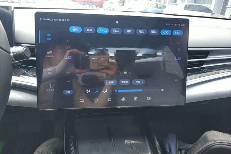 Used BYD Seal 2023 Champion Edition 550km Prestige Model Audio And AC Panel