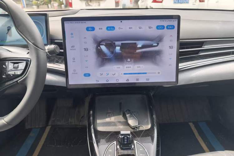 Used BYD Seal 2023 Champion Edition 700km Performance Version Audio And AC Panel