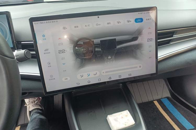 Used BYD Seal 2023 Champion Edition 550km Prestige Model Audio And AC Panel