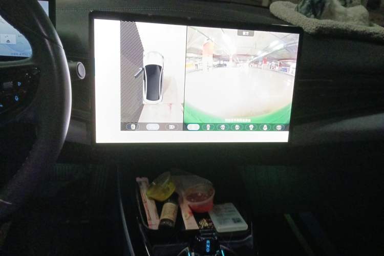 Used BYD Seal 2023 Champion Edition 550km Prestige Model Audio And AC Panel
