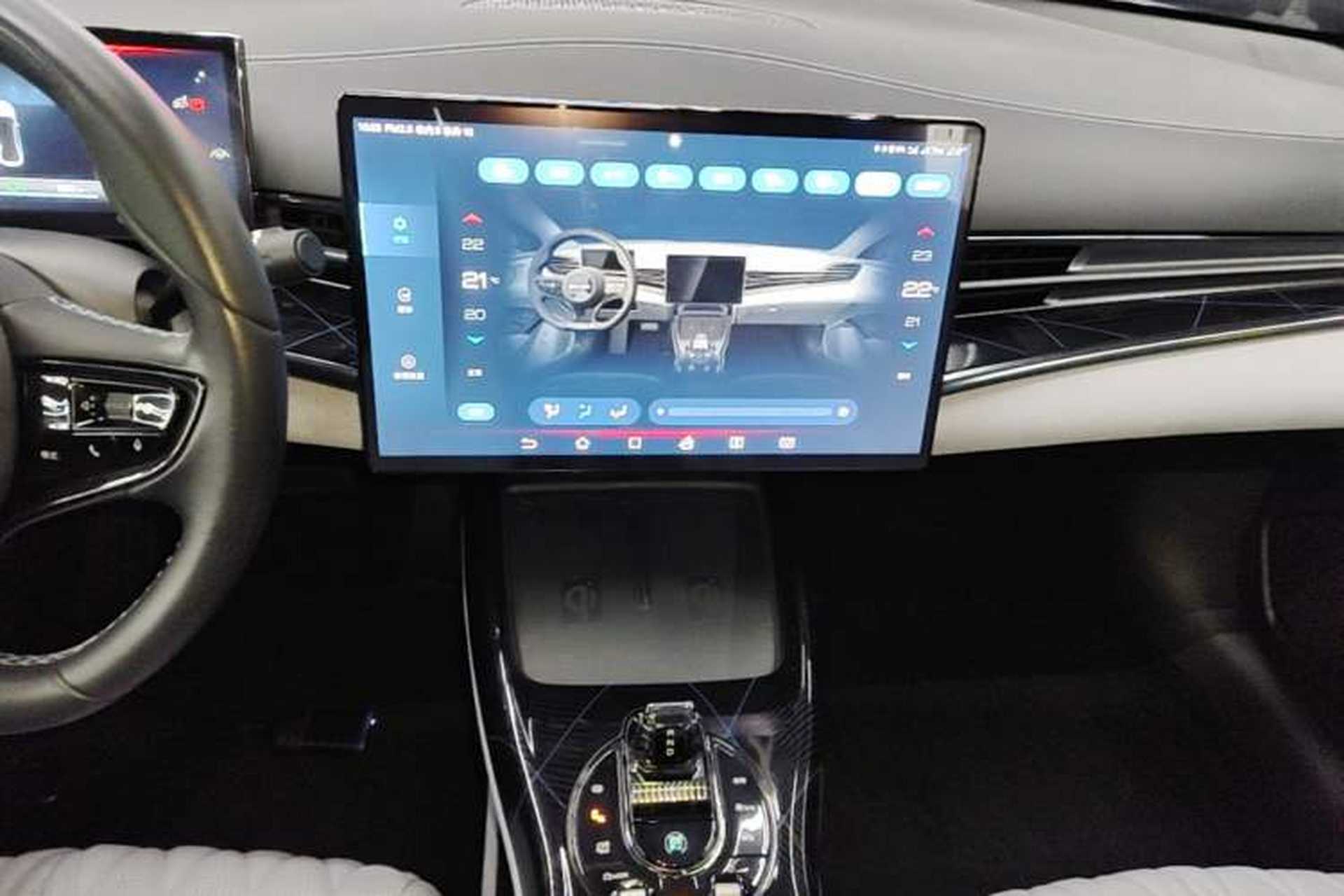 Used BYD Seal 2023 Champion Edition 550km Elite Model Audio And AC Panel