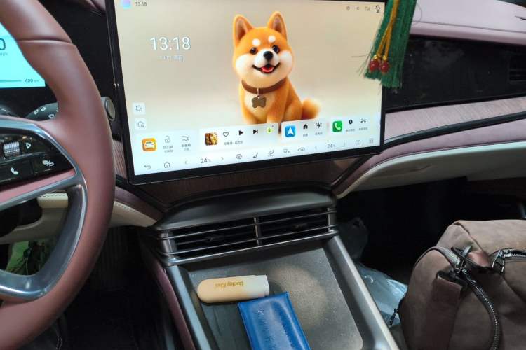 Used BYD Seal 2023 DM-i 1.5T 121km Flagship Model Audio And AC Panel