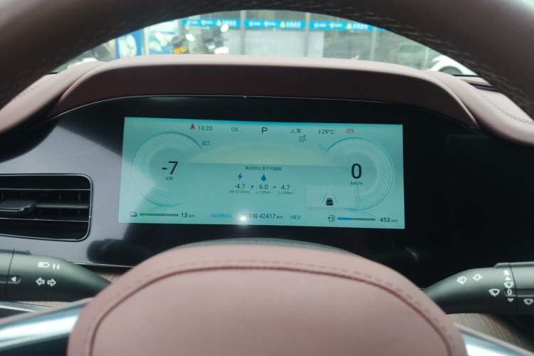 Used BYD Seal 2023 DM-i 1.5L 121km Prestige Model Instrument Cluster