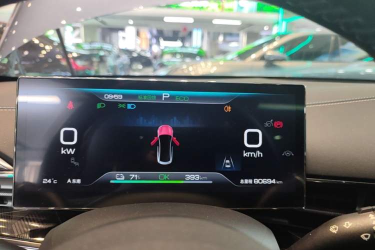 Used BYD Seal 2023 Champion Edition 550km Prestige Model Instrument Cluster