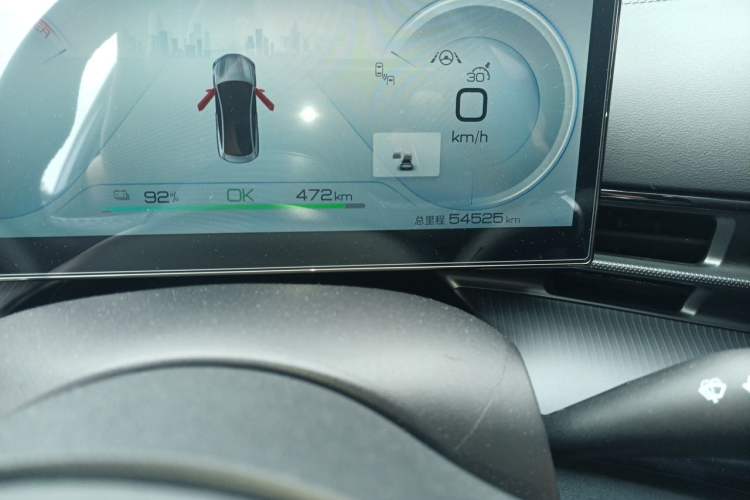 Used BYD Seal 2023 Champion Edition 550km Prestige Model Odometer Close Up