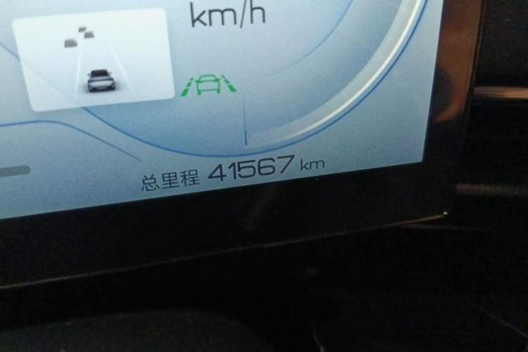 Used BYD Seal 2023 Champion Edition 550km Prestige Model Odometer Close Up