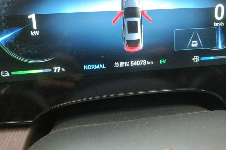 Used BYD Seal 2023 DM-i 1.5L 121km Prestige Model Odometer Close Up