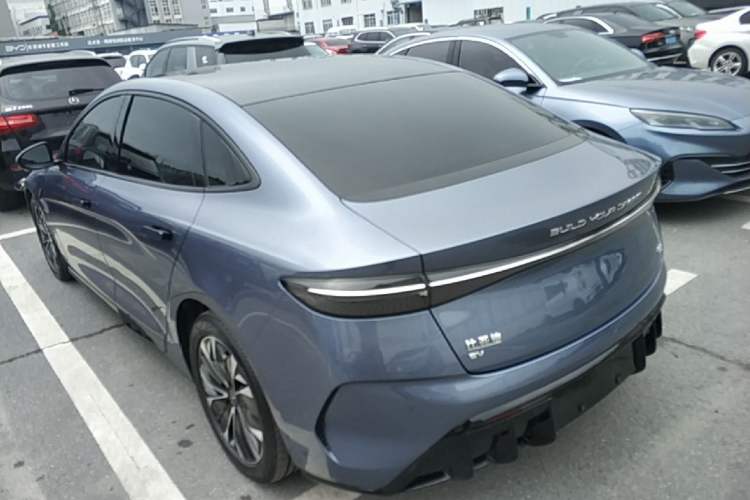 Used BYD Seal 2023 Champion Edition 700km Deluxe Model Rear Left 45 Deg