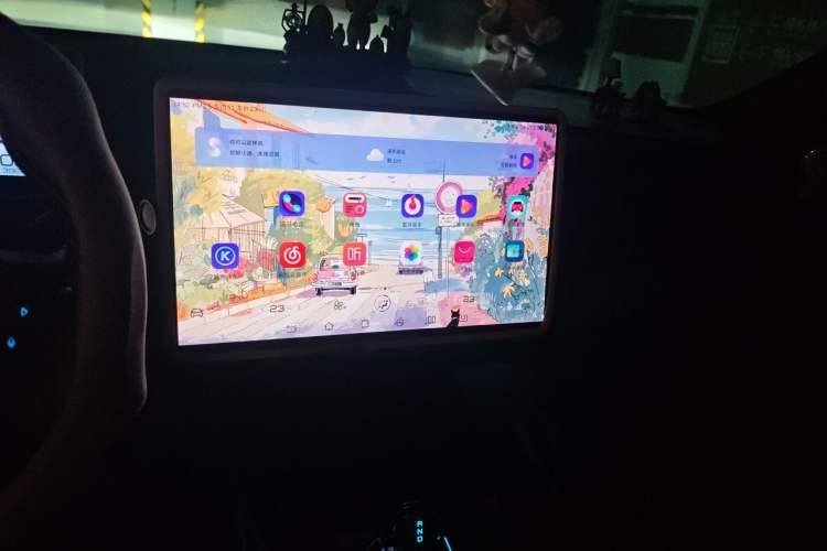 Used BYD Seal 2023 Champion Edition 550km Elite Model Audio And AC Panel