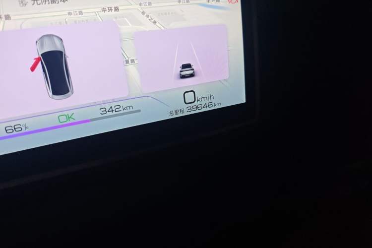 Used BYD Seal 2023 Champion Edition 550km Elite Model Odometer Close Up