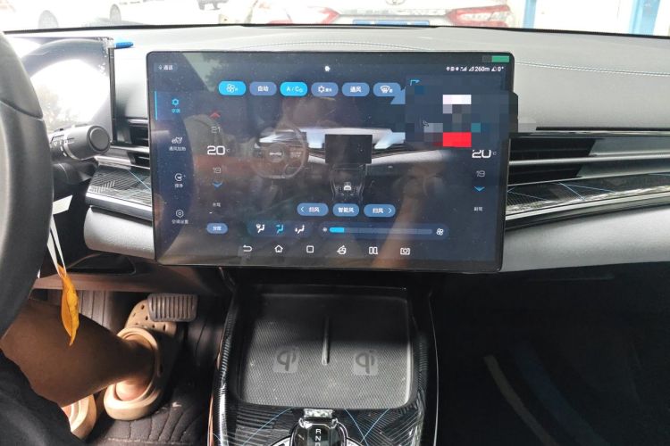Used BYD Seal 2023 Champion Edition 550km Prestige Model Audio And AC Panel