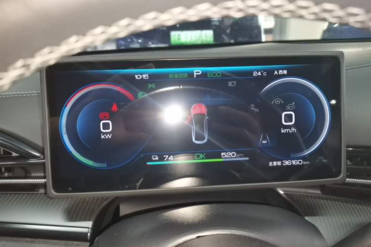 Used BYD Seal 2023 Champion Edition 700km Deluxe Model Instrument Cluster