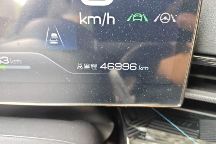 Used BYD Seal 2023 Champion Edition 550km Prestige Model Odometer Close Up