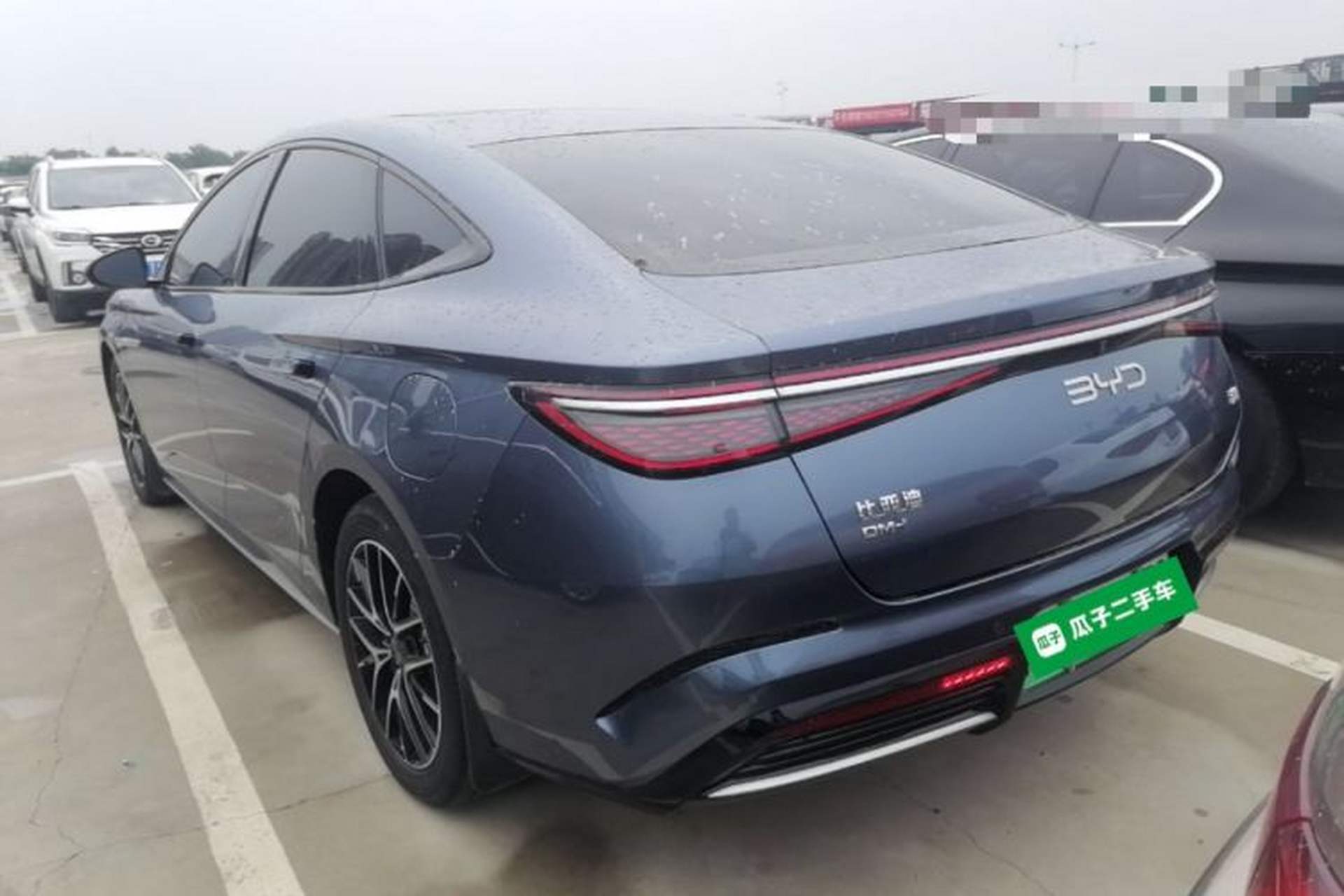 Used BYD Seal 2023 DM-i 1.5T 121km Prestige Model Rear Left 45 Deg