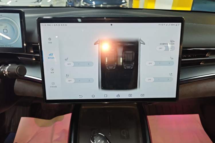 Used BYD Seal 2023 Champion Edition 550km Prestige Model Audio And AC Panel