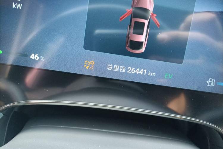 Used BYD Seal 2023 DM-i 1.5L 121km Luxury Model Odometer Close Up