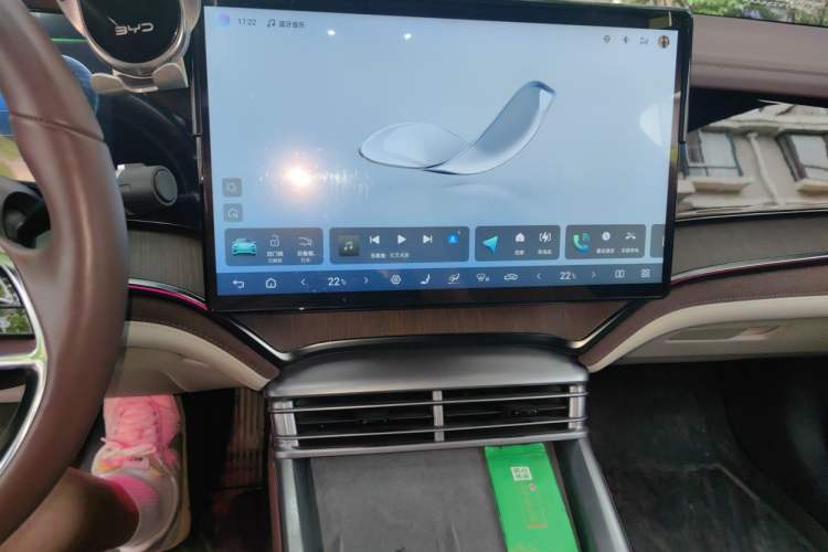 Used BYD Seal 2023 DM-i 1.5T 121km Flagship Model Audio And AC Panel