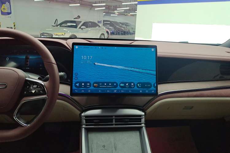 Used BYD Seal 2023 DM-i 1.5T 121km Flagship Model Audio And AC Panel