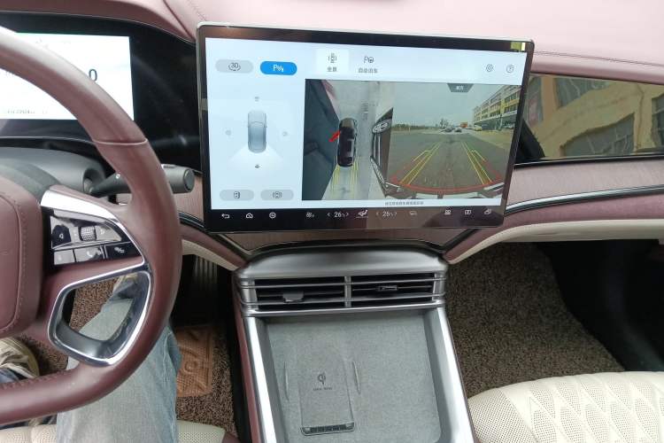 Used BYD Seal 2023 DM-i 1.5T 121km Flagship Model Audio And AC Panel