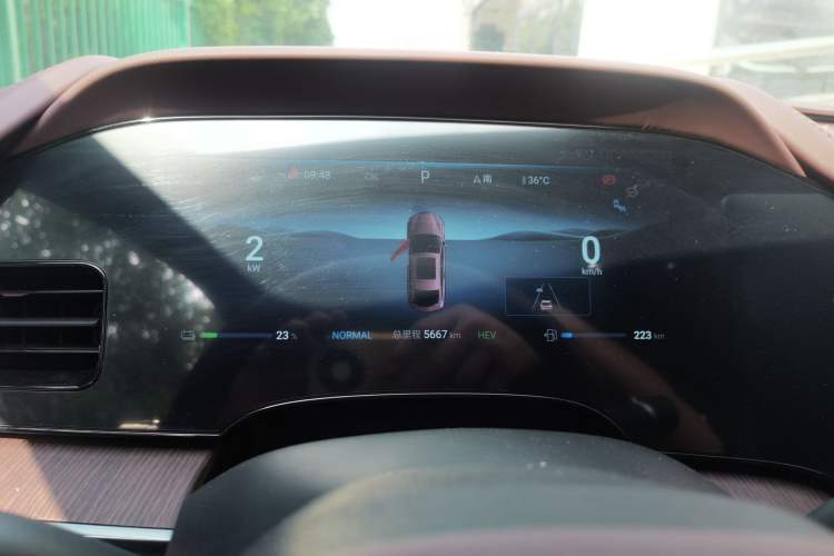 Used BYD Seal 2023 DM-i 1.5T 121km Flagship Model Instrument Cluster