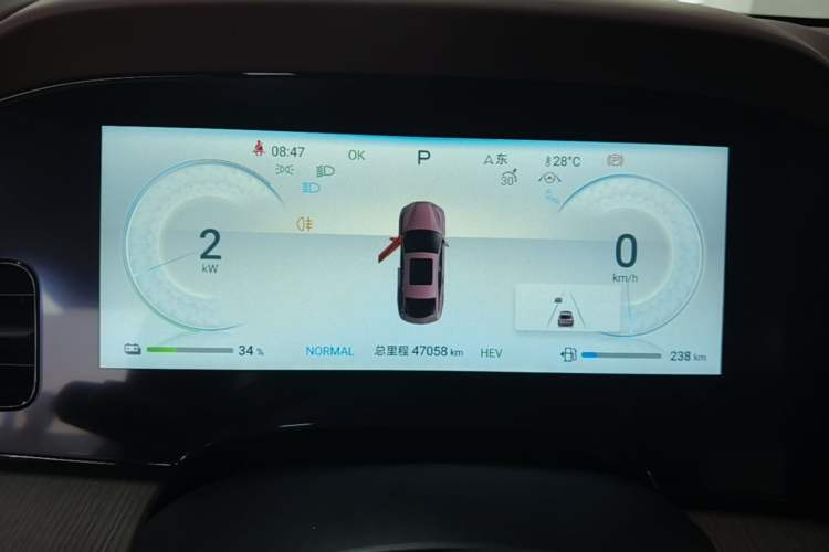 Used BYD Seal 2023 DM-i 1.5T 121km Prestige Model Instrument Cluster