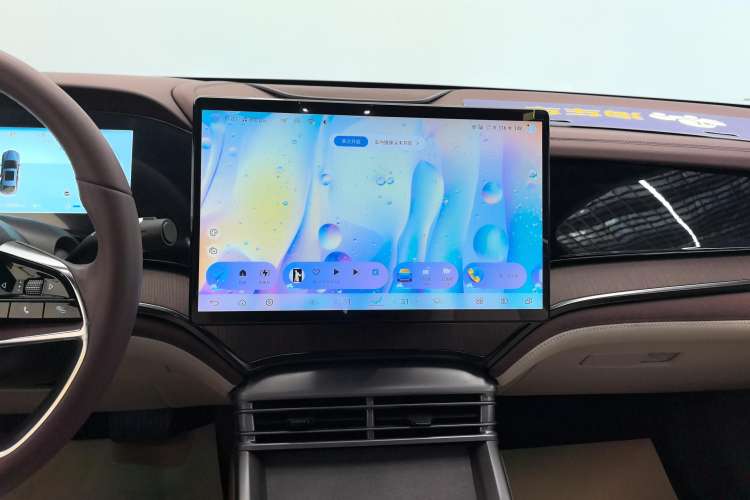 Used BYD Seal 2023 DM-i 1.5T 121km Prestige Model Audio And AC Panel