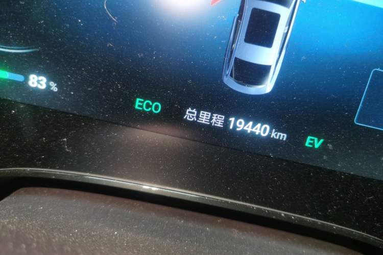 Used BYD Seal 2023 DM-i 1.5L 121km Prestige Model Odometer Close Up