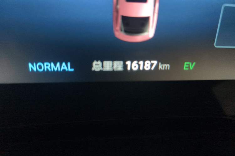 Used BYD Seal 2023 DM-i 1.5L 121km Prestige Model Odometer Close Up