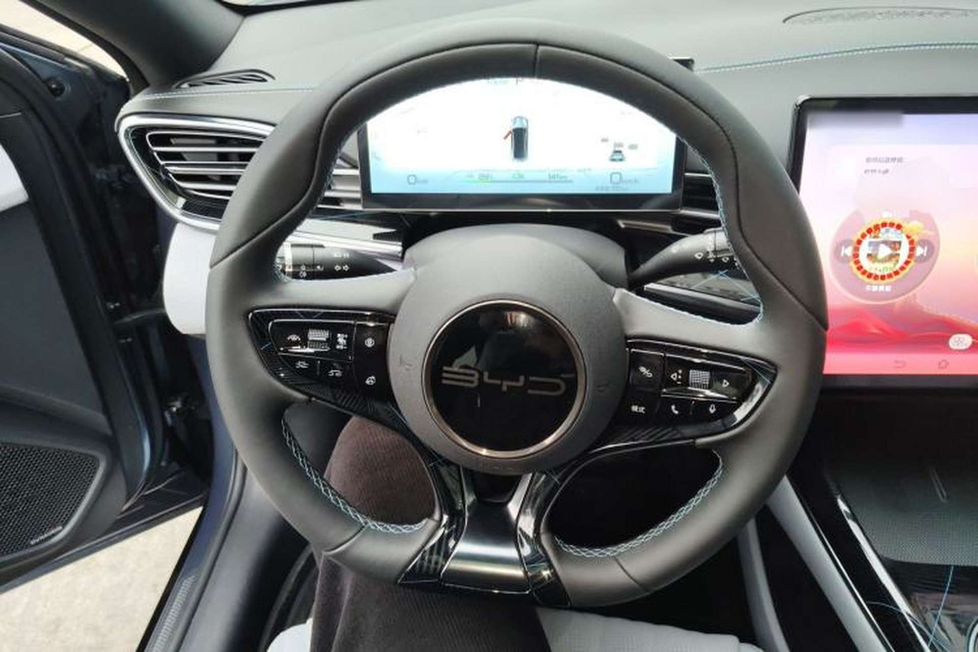 Used BYD Seal 2023 Champion Edition 550km Prestige Model Steering Wheel