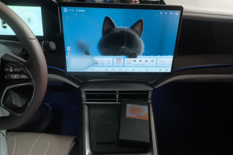 Used BYD Seal 2023 DM-i 1.5T 121km Flagship Model Audio And AC Panel