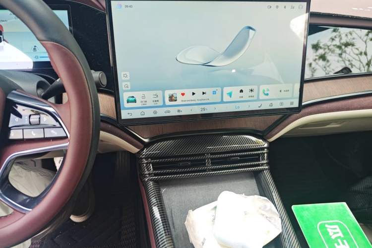 Used BYD Seal 2023 DM-i 1.5T 121km Flagship Model Audio And AC Panel