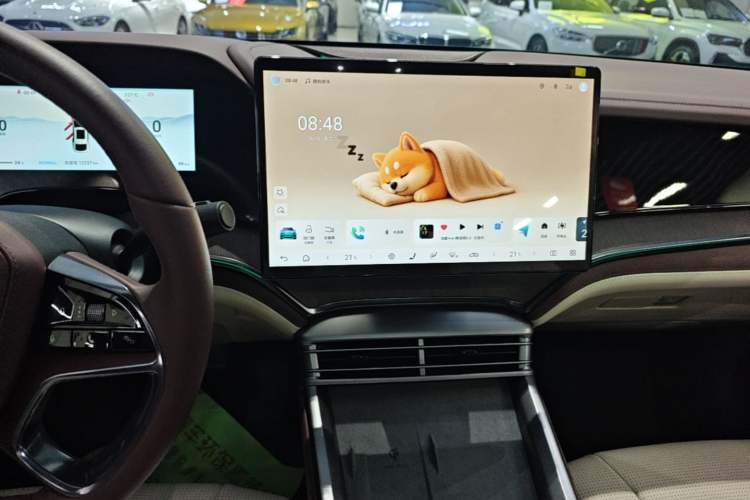 Used BYD Seal 2023 DM-i 1.5T 121km Prestige Model Audio And AC Panel