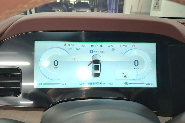 Used BYD Seal 2023 DM-i 1.5L 121km Prestige Model Instrument Cluster