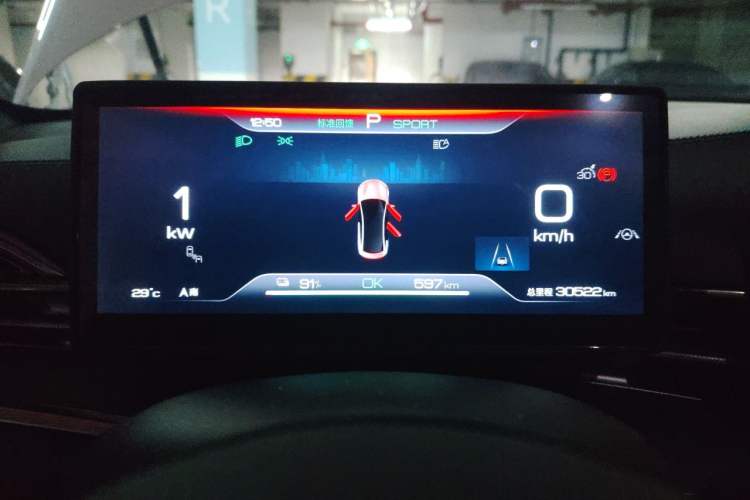 Used BYD Seal 2023 Champion Edition 700km Performance Version Instrument Cluster
