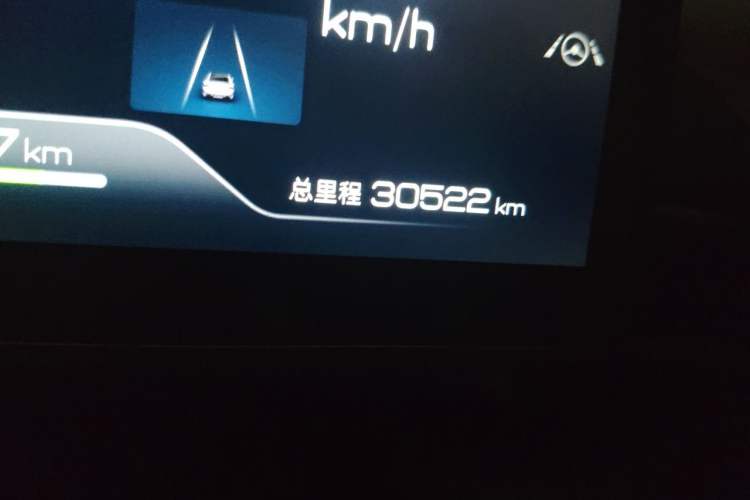 Used BYD Seal 2023 Champion Edition 700km Performance Version Odometer Close Up