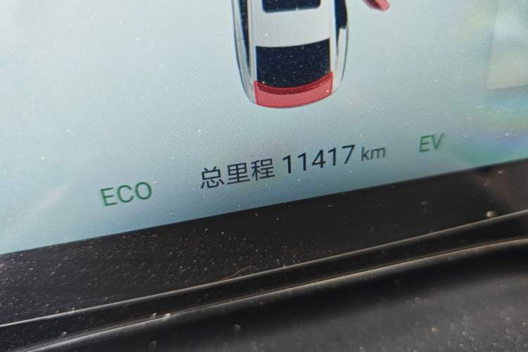 Used BYD Seal 2023 DM-i 1.5T 121km Flagship Model Odometer Close Up